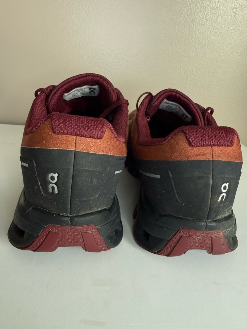 On Women's Cloudventure Waterproof Trail Running Shoes Hazel/Mulberry 9.5 - Picture 9 of 13